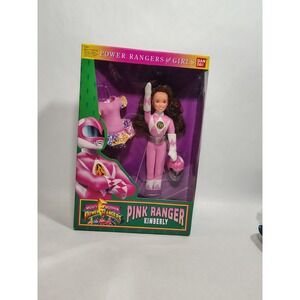 Mighty‎ Morphin Power Rangers Pink Ranger Kimberly Doll Bandai 1994